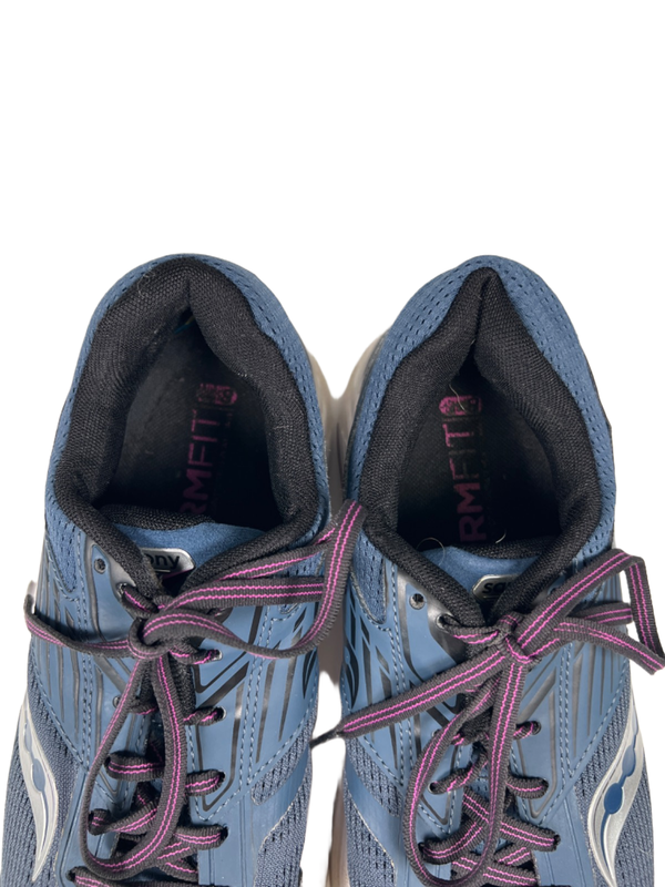 Saucony Women's Navy Blue Echelon 8 Lace Up Running Sneakers - 10.5 image 3