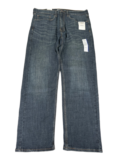 Levi's Men's Dark Wash Signature Gold Regular Flex Denim Jeans - 34x29