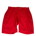 Redvanly Men's Red Stretch Waist Performance Golf Shorts - L