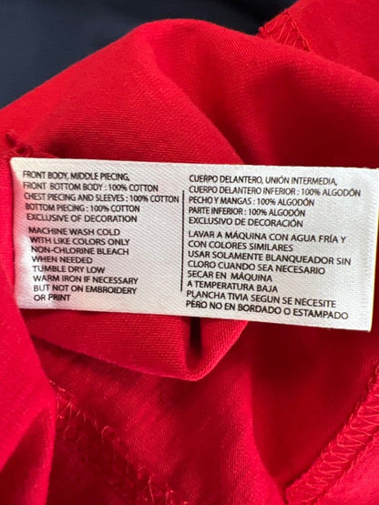 U.S. Polo Assn Men's Red Short Sleeve Polo Shirt - M image 4