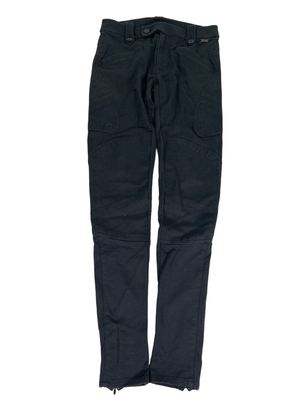 Polo Ralph Lauren Women's Black Zip Ankle Skinny Jegging Riding Pants - 2
