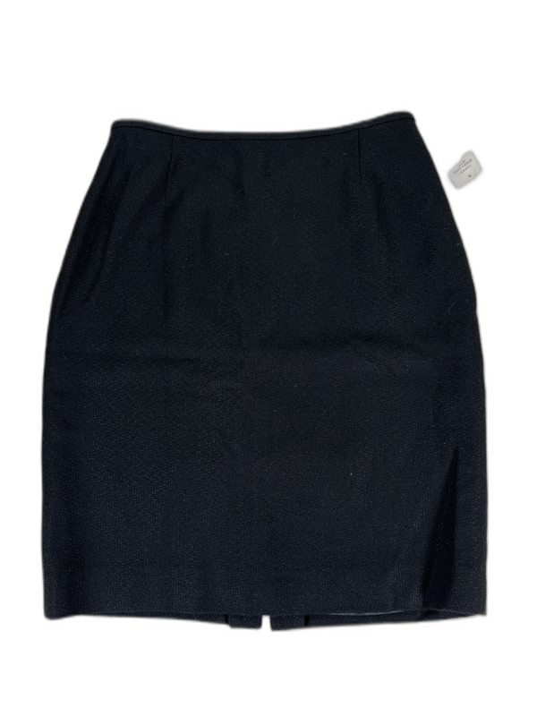 Tahari Women's Black Straight Skirt - 6 Petite