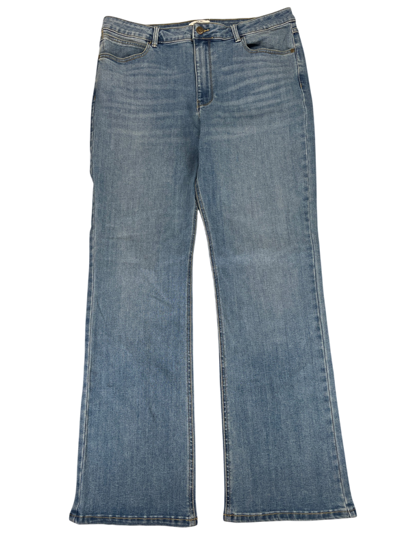 Wrangelr Women's Lightwash High Rise Bootcut Denim Jeans - 16/34