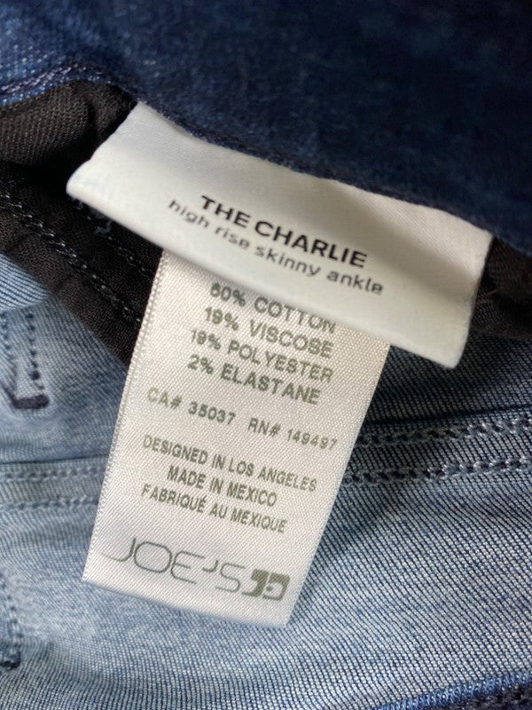 Joes Women's Dark Wash The Charlie High Rise Skinny Jeans - 27 image 4