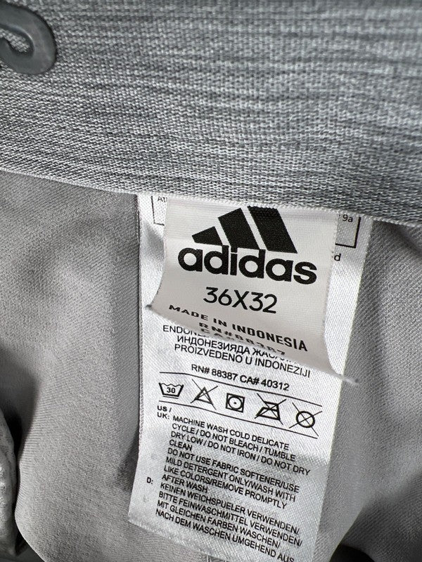 adidas Men's Gray Lightweight Active Golf Pants - 36x32 image 3