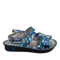 Algeria by PG Lite Women's Black Verona Slingback Strappy Sandals - 40/US 9.5