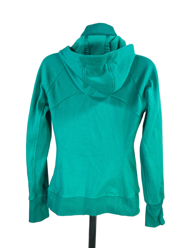 Athleta Women's Blue/Teal Triumph Zip Up Long Sleeve Hoodie Jacket - S image 2