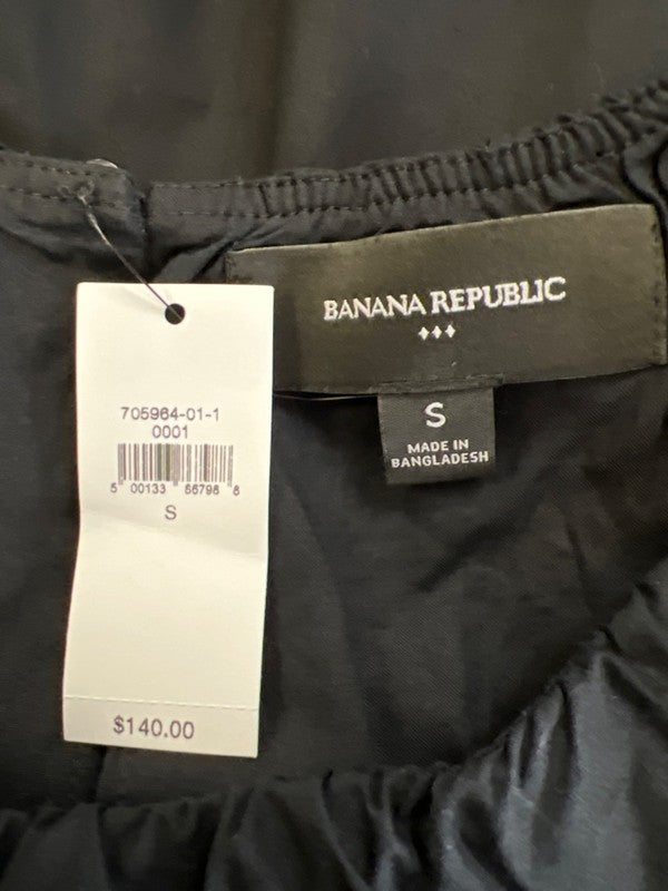 Banana Republic Women's Black Sleeveless A-Line Midi Dress - S image 3