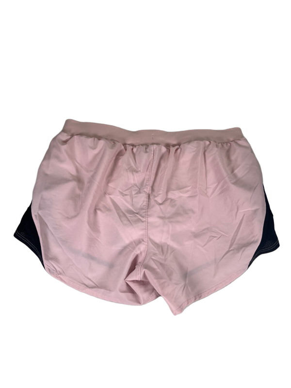 Under Armour Women's Pink/Black Fly By 2.0 Lined Vented Athletic Shorts - S image 2