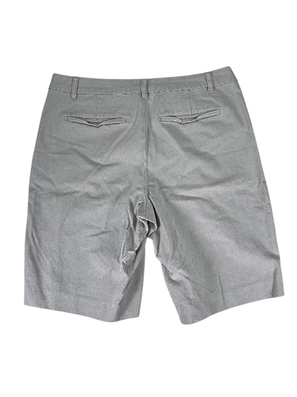 Not Your Daughters Women's Gray Bermuda Shorts - 10 image 2