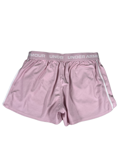 Under Armour Women's Pink Tech Play Up Athletic Shorts - S image 2