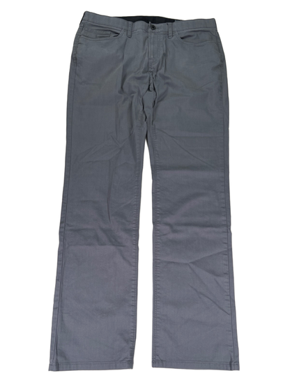 Bonobos Men's Gray Slim Fit Five-Pocket Tech Pants - 33x32