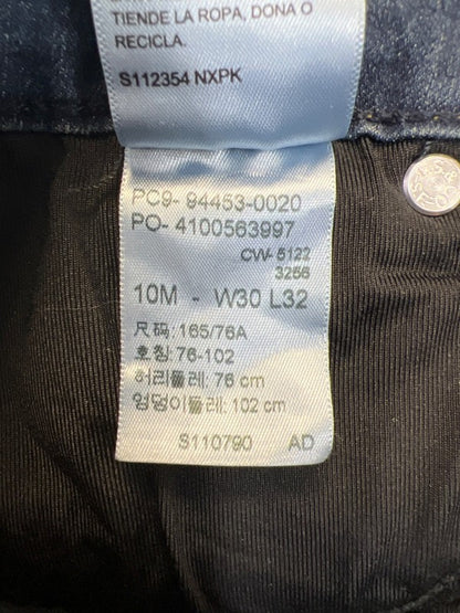 Levi's Women's Dark Wash Signature Gold Label Totally Shaping Bootcut Jeans - 10 image 4