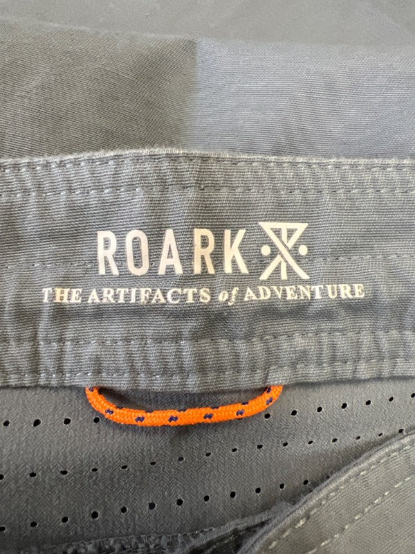 Roark Men's Gray Layover 2.0 Pro Traveler Vented Lace Up Pants - 36 image 3