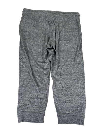 Nike Sportswear Women's Gray Heathered Cropped Sweatpants - M image 2