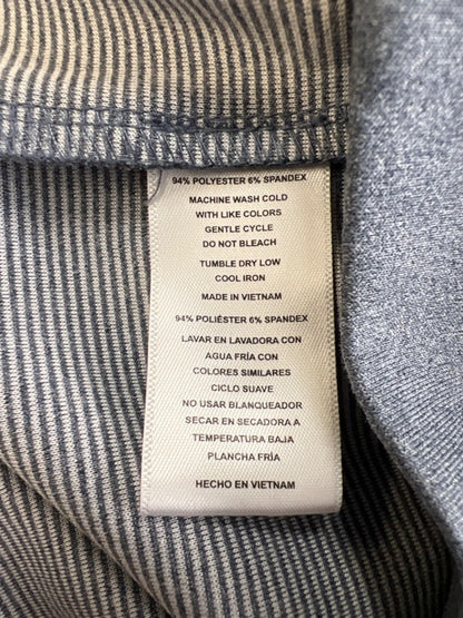 Hickey Freeman Men's Gray/Blue Quarter Zip Pullover Sweatshirt - XL image 4