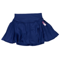 Adore Me Women's Blue Pull On Pleated Side Active Skort - M