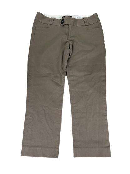 Banana Republic Women's Tan/Taupe Chino Ankle Trouser Pants - 4 Petite