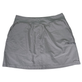 Orvis Women's Gray Lined Pull On Active Skort - L