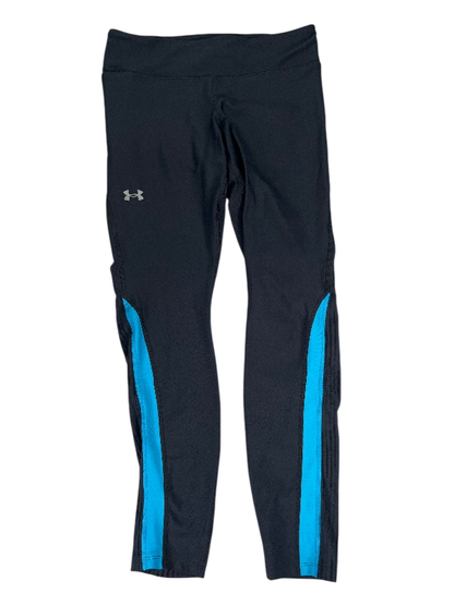 Under Armour Women's Black HeatGear Compression Mesh Leggings - L