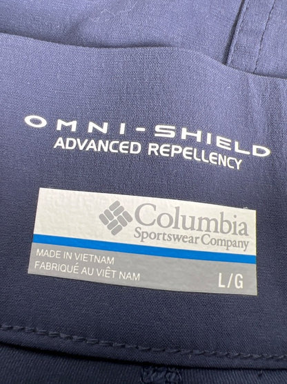 Columbia Women's Blue All Seasons Side Ruched Pull On Lined Skort - L image 3