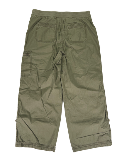 Chico's Women's Green Pull On Ankle Side Pocket Pants - 1/US 8 image 2