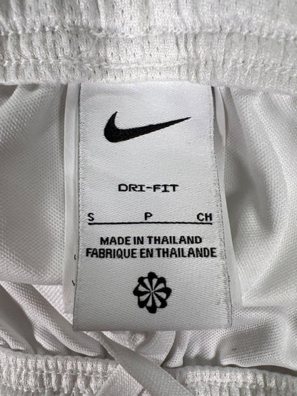 Nike Women's White/Black Dri-Fit League 3 Knit Soccer Athletic Shorts - S image 3