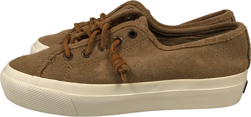 Sperry Top-Sider Women’s Beige Suede Sky Snail Platform Sneakers - 6 image 5