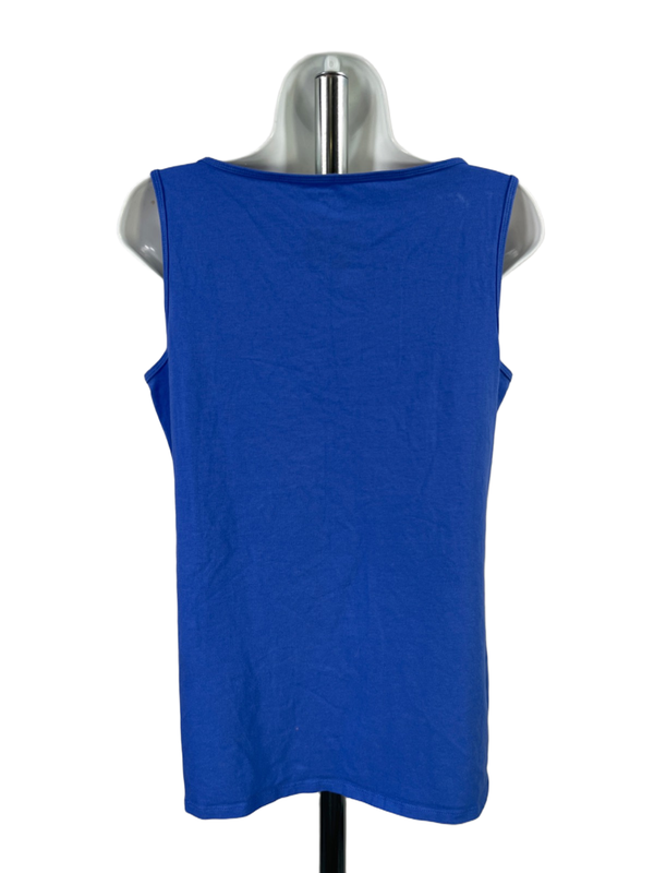 Duluth Trading Women's Blue Basic Sleeveless Shirt  - L image 2