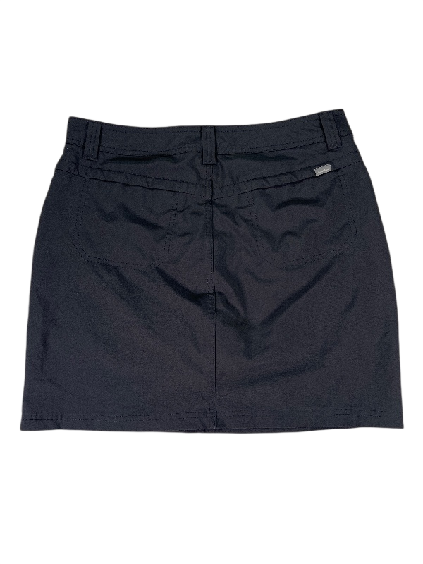 Eddie Bauer Women's Black Active Lined Skort - 8 image 2