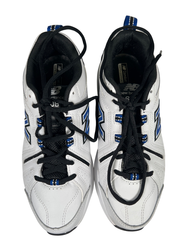 New Balance Unisex White 608 Lace Up Athletic Sneakers - Women's 8 image 3