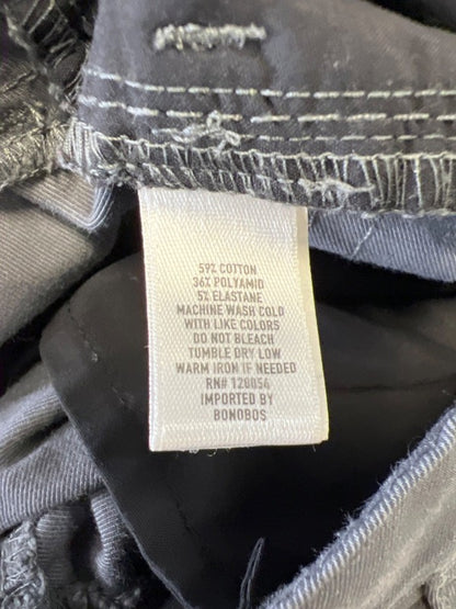 Bonobos Men's Gray Slim Fit Five-Pocket Tech Pants - 33x32 image 4