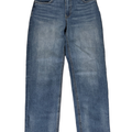 Kut from the Kloth Women's Medium Wash Elizabeth Straight Crop Jeans - 4