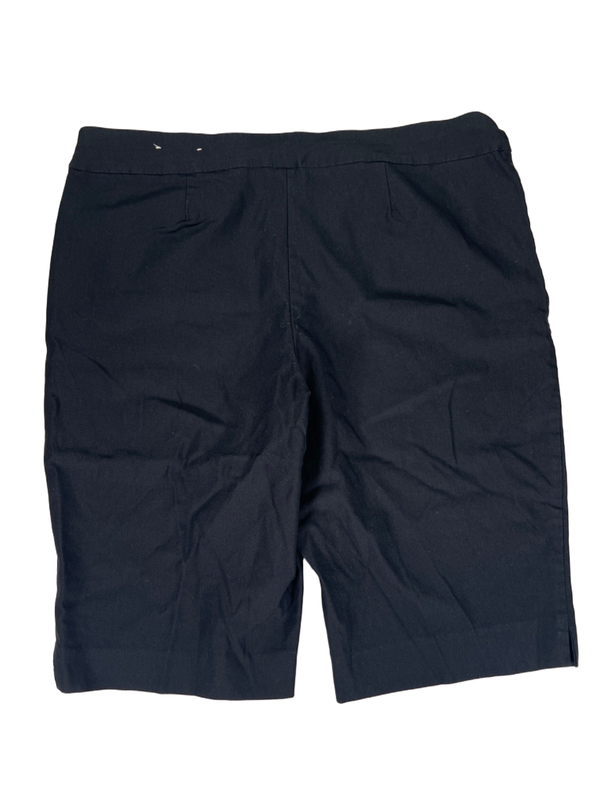 Chico's Women's Black Brigitte Slimming Stretch Pull On Shorts - 3/US 16 image 2