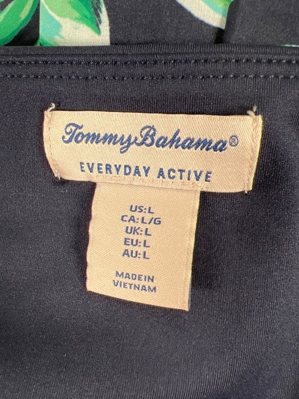 Tommy Bahama Women's Blue/Green Pull On Everyday Active Pleated Skort - L image 4