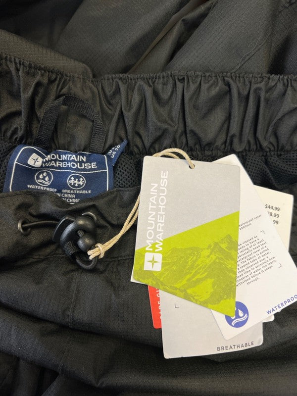 Mountain Warehouse Women's Black Waterproof Over Trouser Outdoor Pants - 20 image 3
