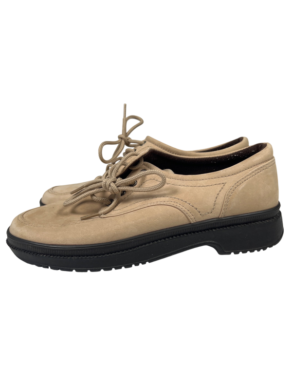 Easy Spirit Women's Beige Lace Up Loafers - 7.5 image 5