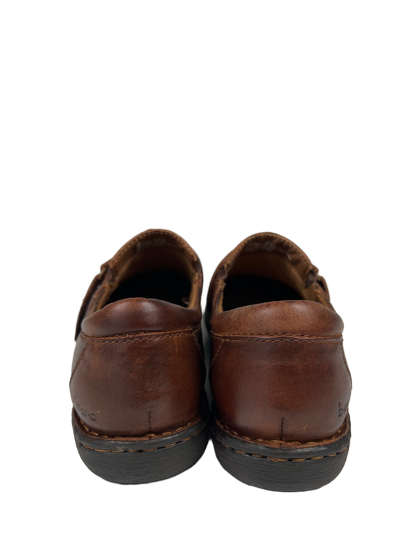 BOC Born Women's Brown Leather Slip On Loafers - 8 image 4
