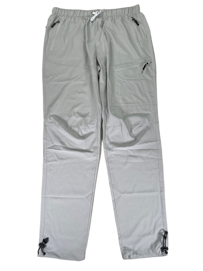 Baleaf Women's Gray Water Resistant UPF 50+ Stretch Waist Hiking Pants - L