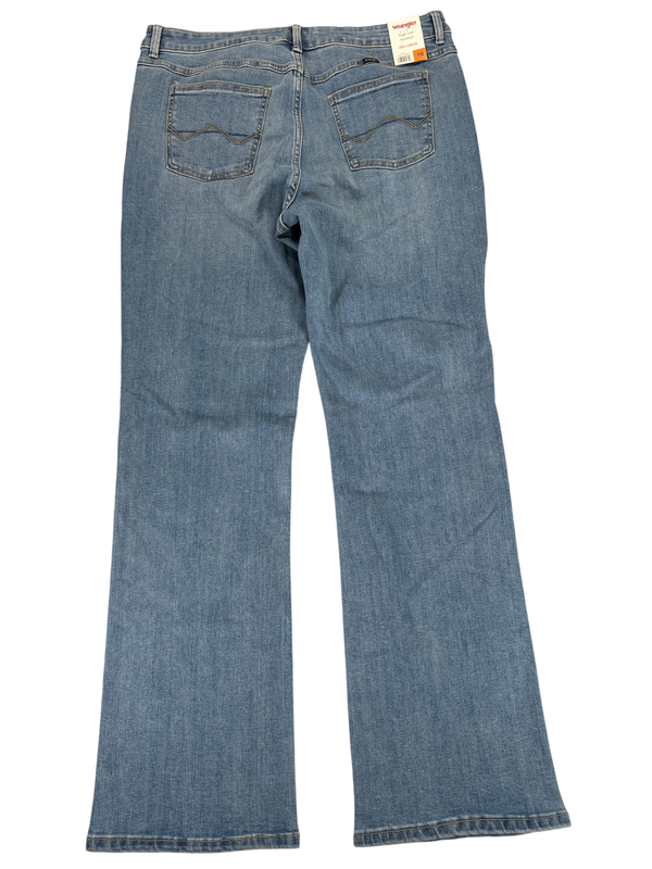 Wrangelr Women's Lightwash High Rise Bootcut Denim Jeans - 16/34 image 2
