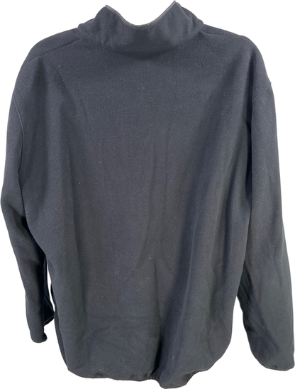 Obermeyer Men’s Black Long Sleeve Snap Button Pullover Fleece Jacket - XXL image 2