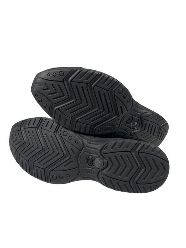 Easy Spirit Women's Black Traveltime Quilted Patent Slip On Clogs - 10 image 8