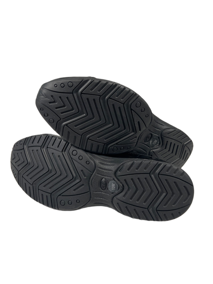 Easy Spirit Women's Black Traveltime Quilted Patent Slip On Clogs - 10 image 8