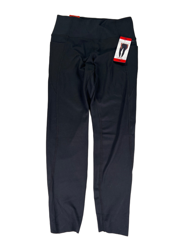 Danskin Women's Black Brushed Pull On High Rise Athletic Legging Pants - M