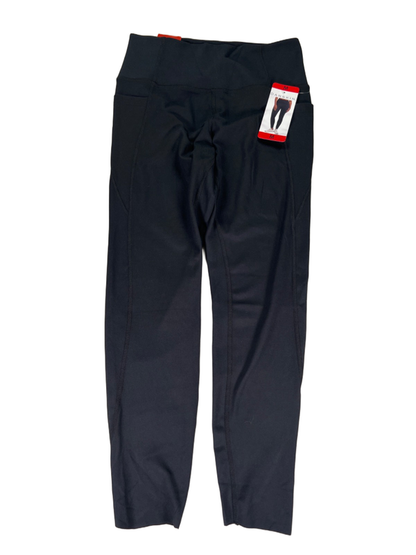 Danskin Women's Black Brushed Pull On High Rise Athletic Legging Pants - M