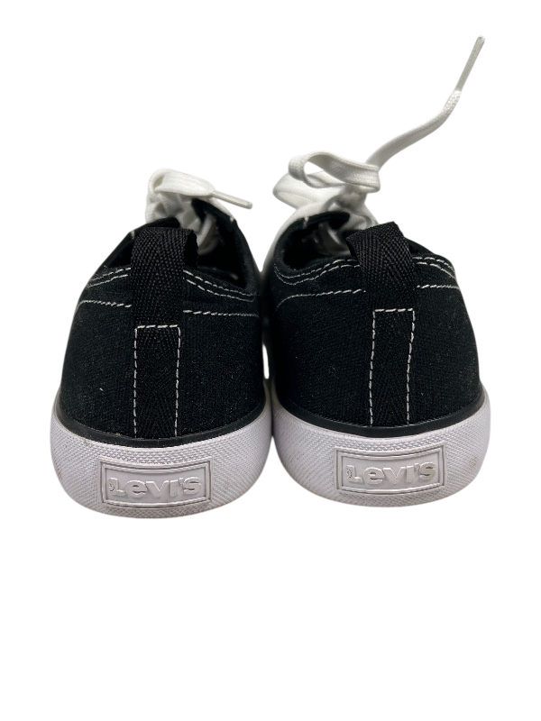 Levi's Men's Black Canvas Lace Up Sneakers - 9 image 4