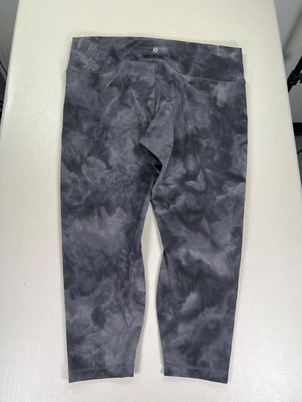 Lululemon Women's Gray Diamond Dye Wunder Train High Rise Athletic Pants - 20 image 2