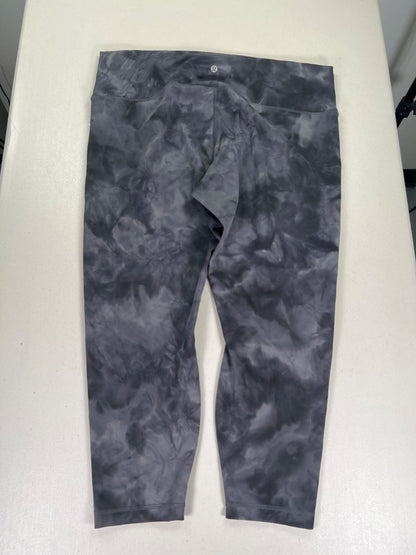 Lululemon Women's Gray Diamond Dye Wunder Train High Rise Athletic Pants - 20 image 2