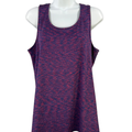 Columbia Women's Purple Heather Knit Tank Top - L