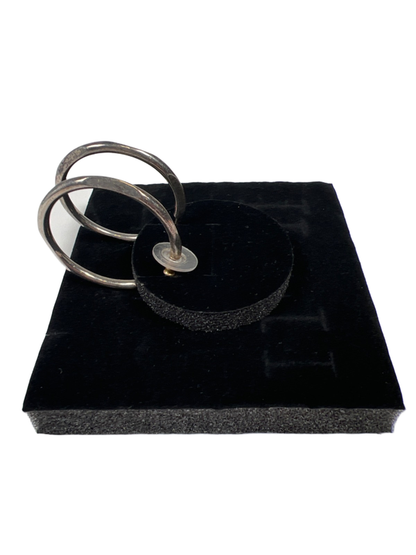 Sheila Fajl Women's Silver Tone Hoop Earrings image 5